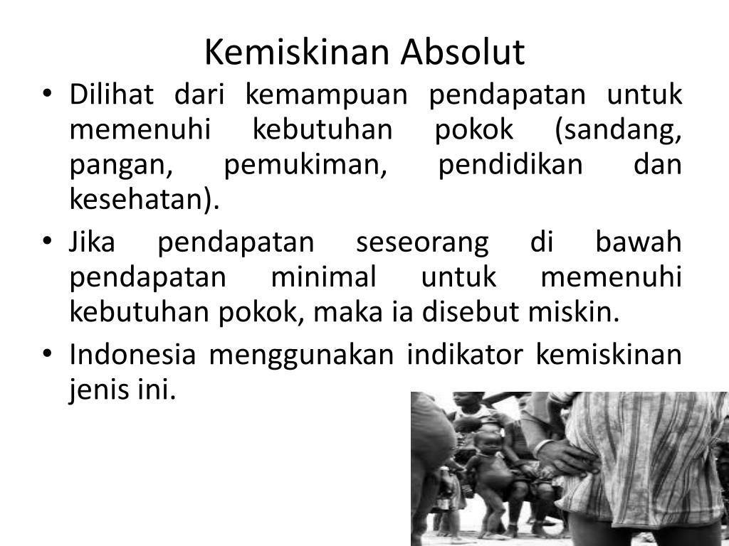 PPT KEMISKINAN DAN DISTRIBUSI PENDAPATAN PowerPoint Presentation