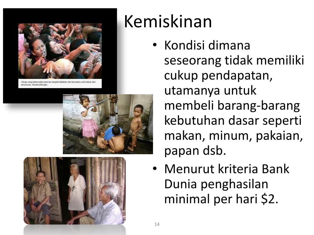 PPT KEMISKINAN DAN DISTRIBUSI PENDAPATAN PowerPoint Presentation