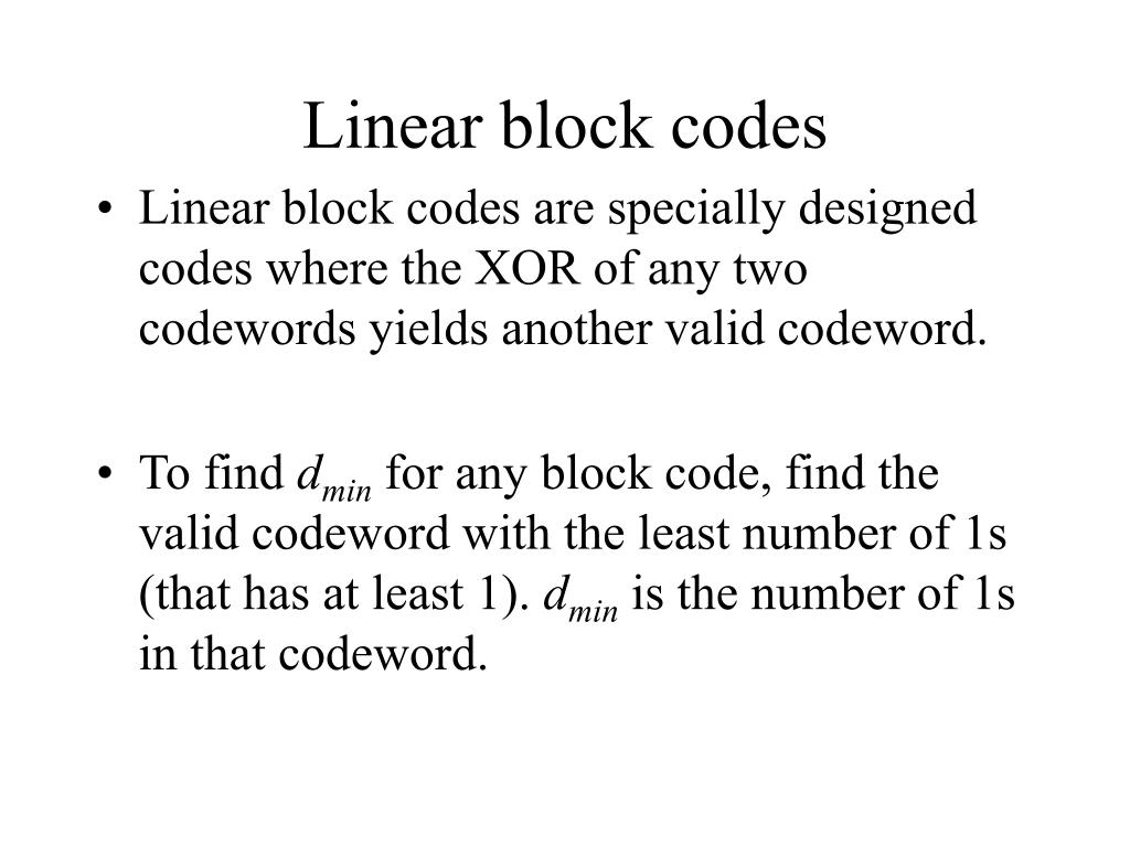 PPT Error detection and correction PowerPoint Presentation, free