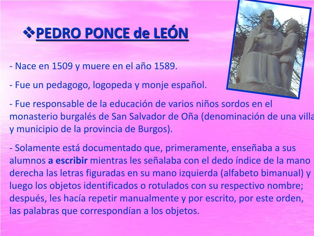 PPT PEDRO PONCE de LEÓN PowerPoint Presentation, free download ID3570540