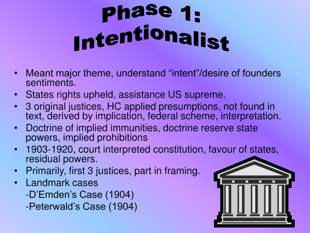 PPT The Impact of Landmark Decisions made by the High Court PowerPoint Presentation ID3571081