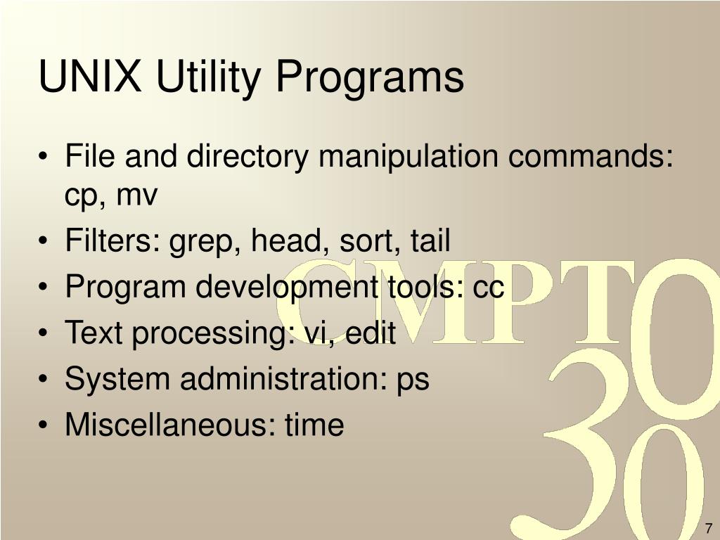 PPT Chapter 7 UNIX and LINUX PowerPoint Presentation, free download