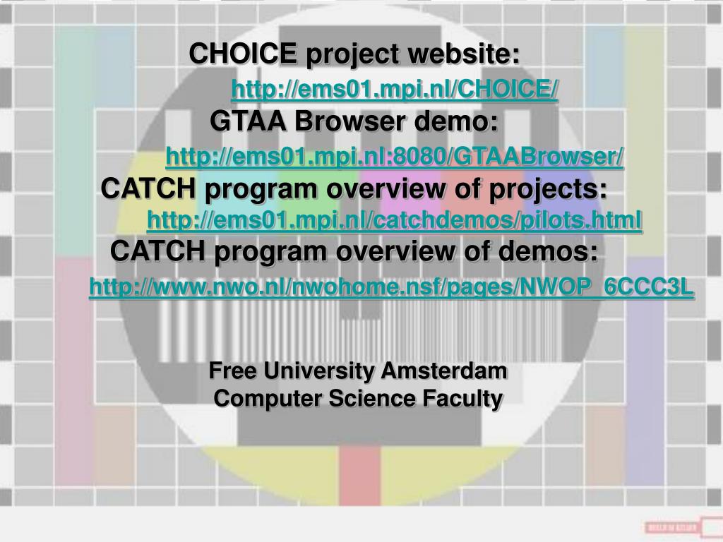 PPT Evaluating a Thesaurus Browser for an AudioVisual Archive PowerPoint Presentation ID