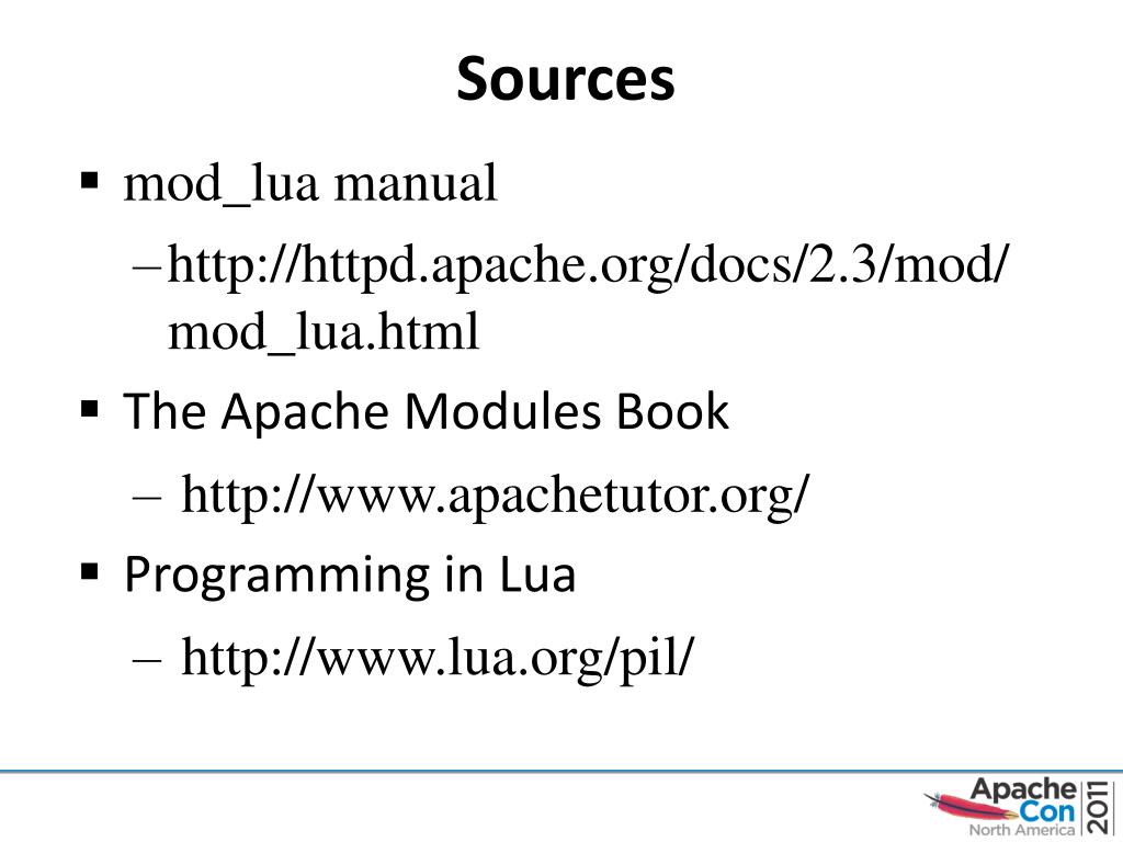 PPT mod_lua for beginners PowerPoint Presentation, free download ID