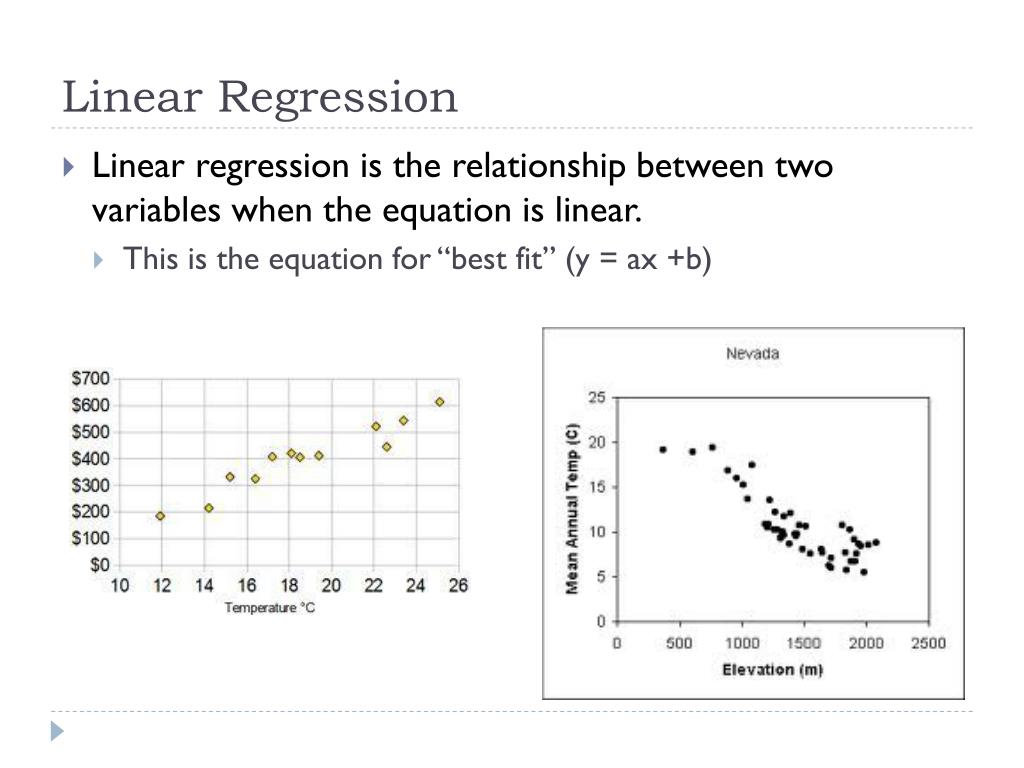 PPT Scatter plots and Regression PowerPoint Presentation, free