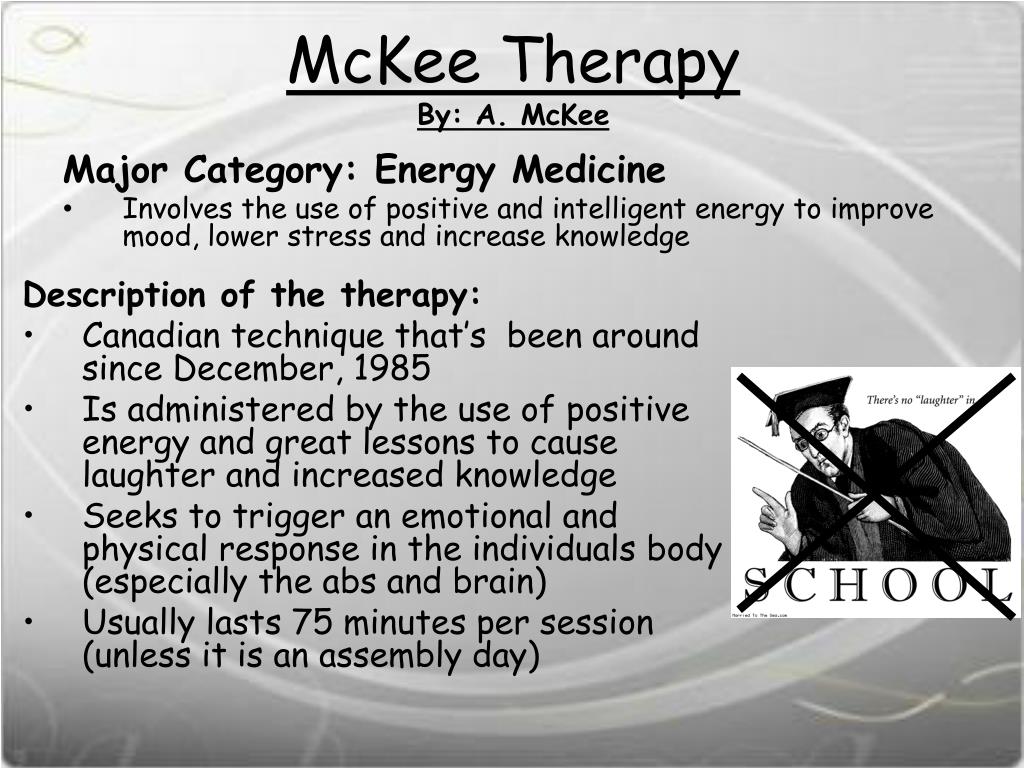 PPT McKee Therapy By A. McKee PowerPoint Presentation, free download
