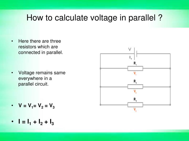PPT VOLTAGE CURRENT POWER AND ENERGY PowerPoint Presentation ID3585905