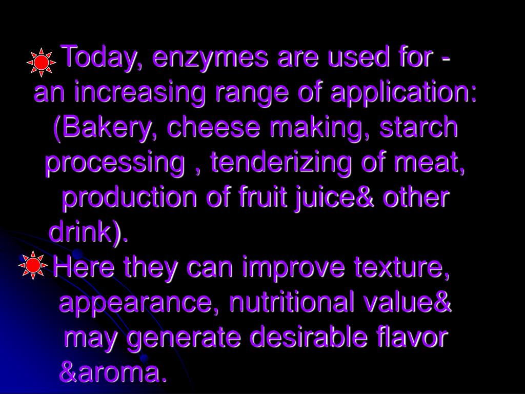 PPT Enzymes & Food technology PowerPoint Presentation, free download