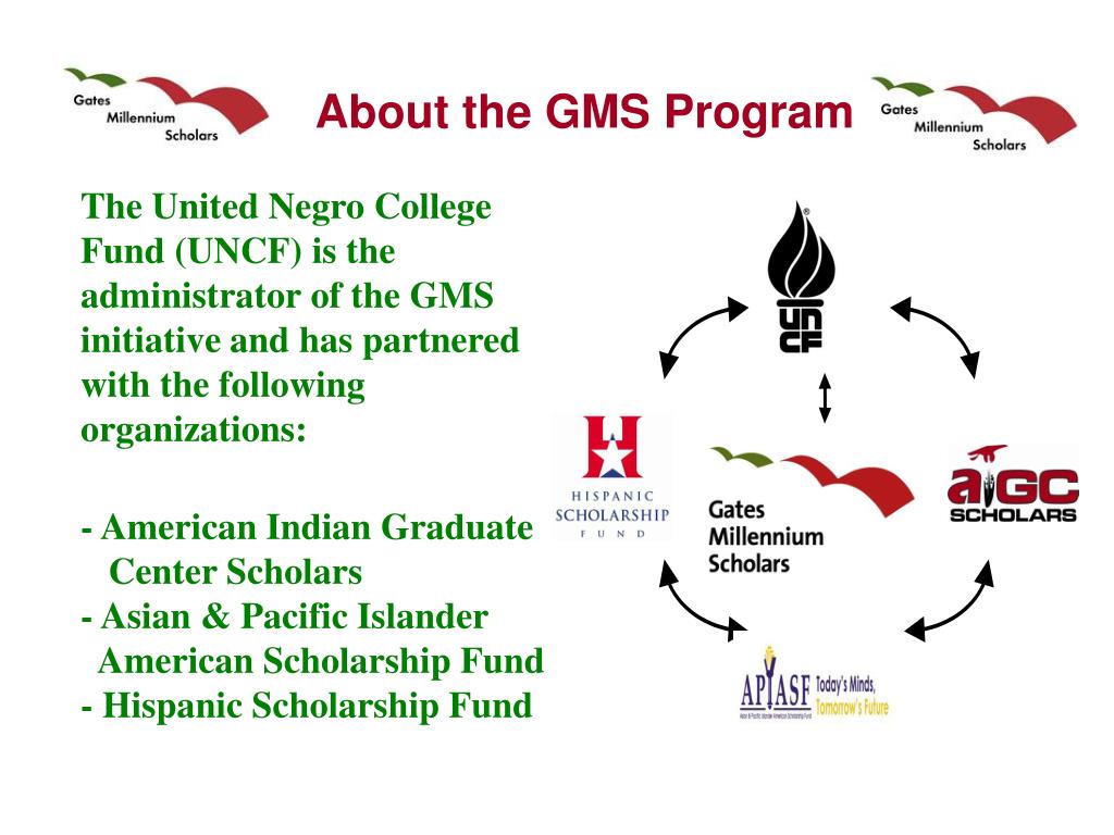 PPT Hispanic Scholarship Fund & Gates Millennium Scholars Program