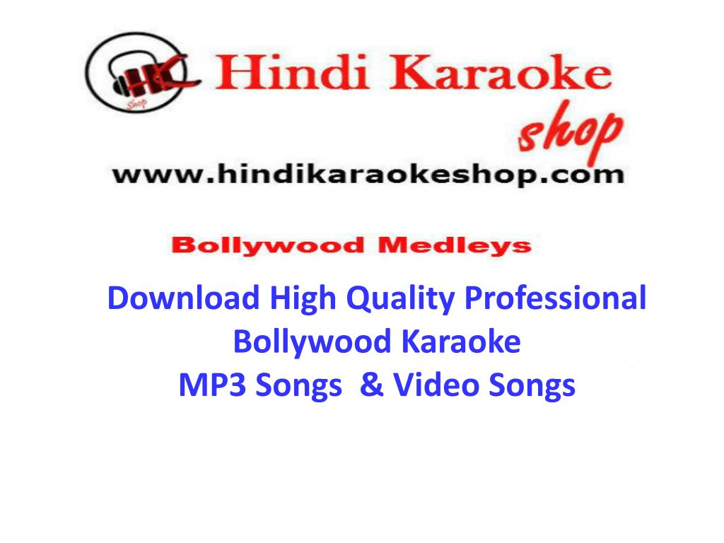 PPT New Bollywood Medleys Songs Karaoke Released PowerPoint