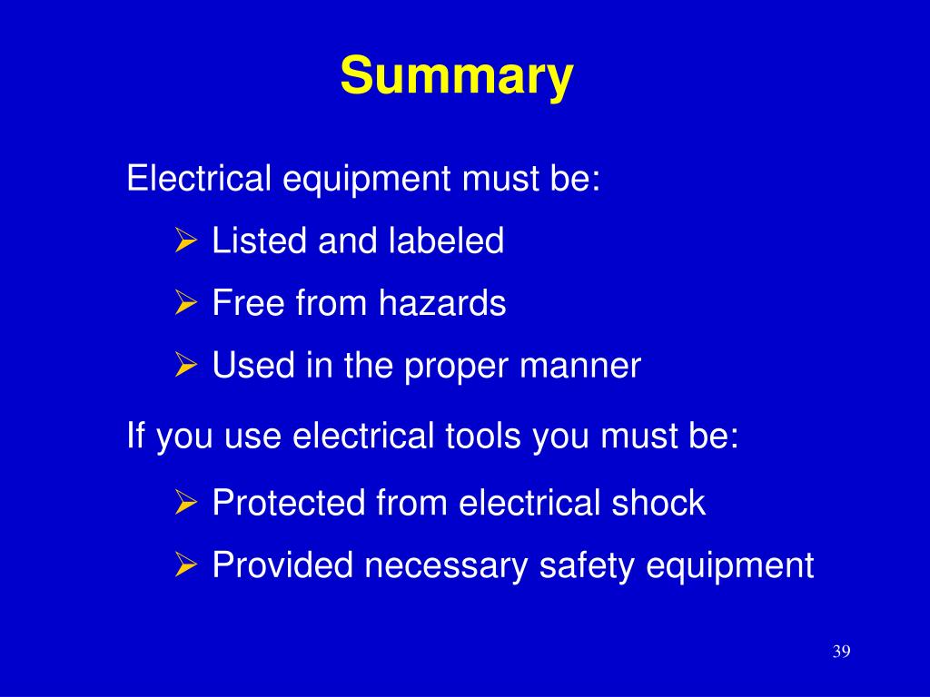 PPT Electrical Safety Construction PowerPoint Presentation, free