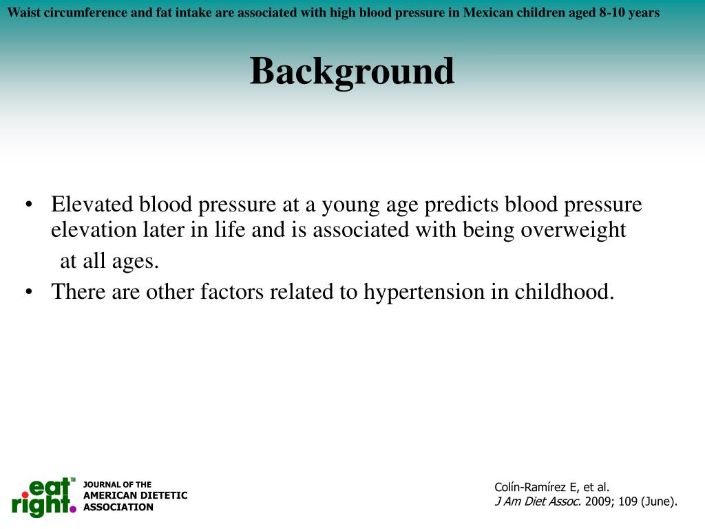 PPT ColínRamírez E, et al. J Am Diet Assoc. 2009; 109 (June