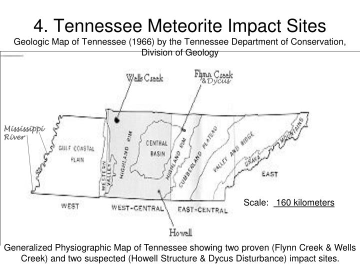 PPT The Tennessee Impact Craters Changing Views on Wells Creek