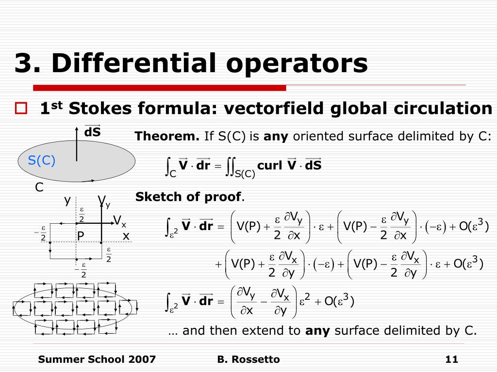 PPT 3. Differential operators PowerPoint Presentation, free download