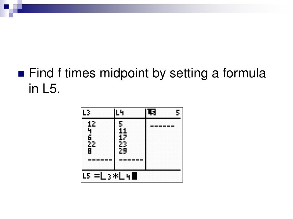 PPT Mean, Median, Mode, and Midrange of Grouped Data PowerPoint Presentation ID3603382