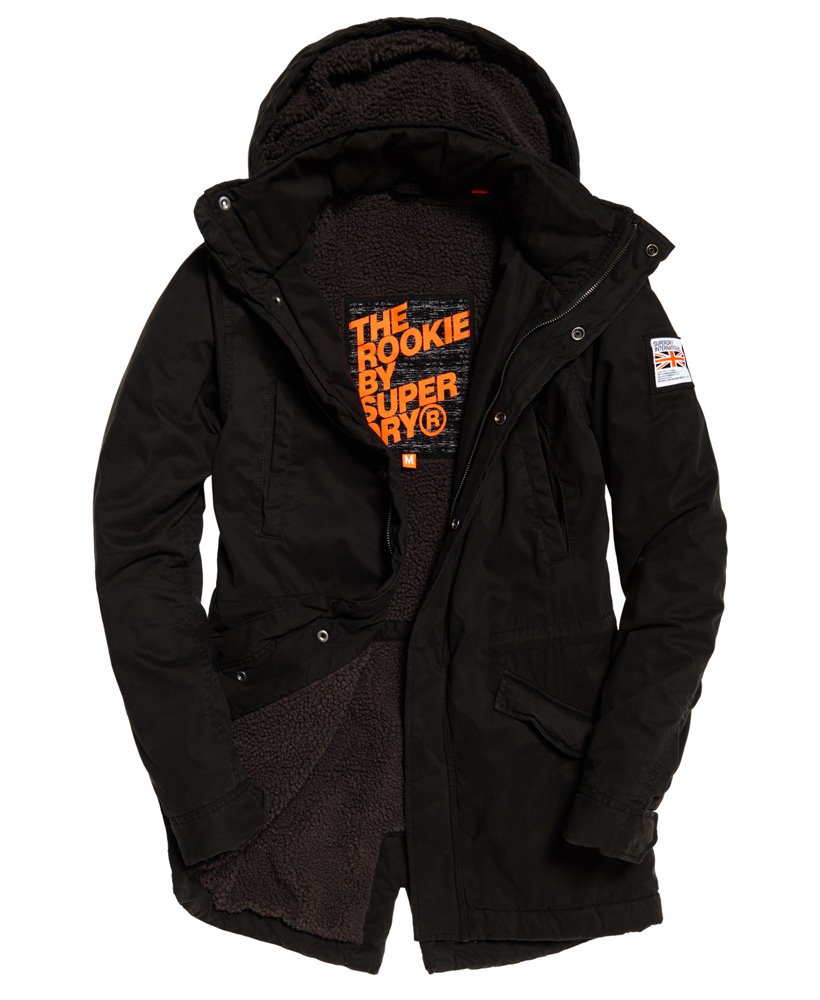 Superdry Rookie Military Parka Jacke Herren Jacken und Mäntel