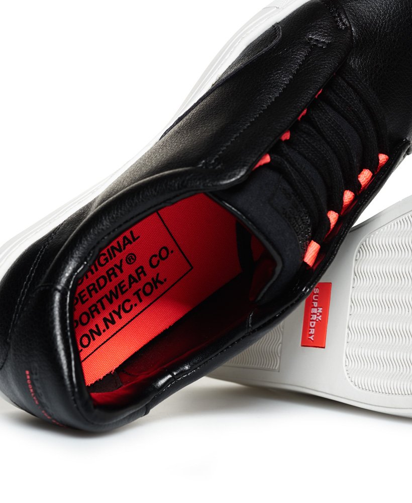 Womens Brooklyn Lo Trainer in Black Superdry