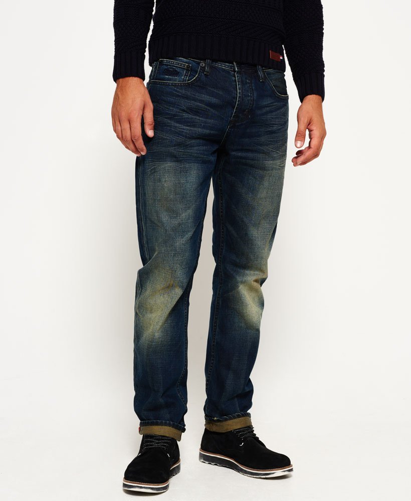 Mens Copperfill Loose Jeans in Renegade Vintage Superdry