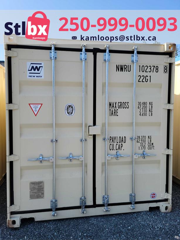 Huge Sale in Kamloops! Sale on a 20ft NEW Sea Can! Classifieds for