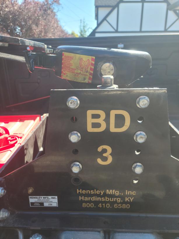 Hensley "Trailer Saver" air suspension 5th wheel hitch Classifieds