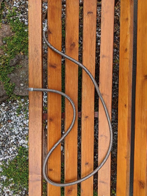 3/8 Braided flex Water line for dishwasher 6 ft long Classifieds for
