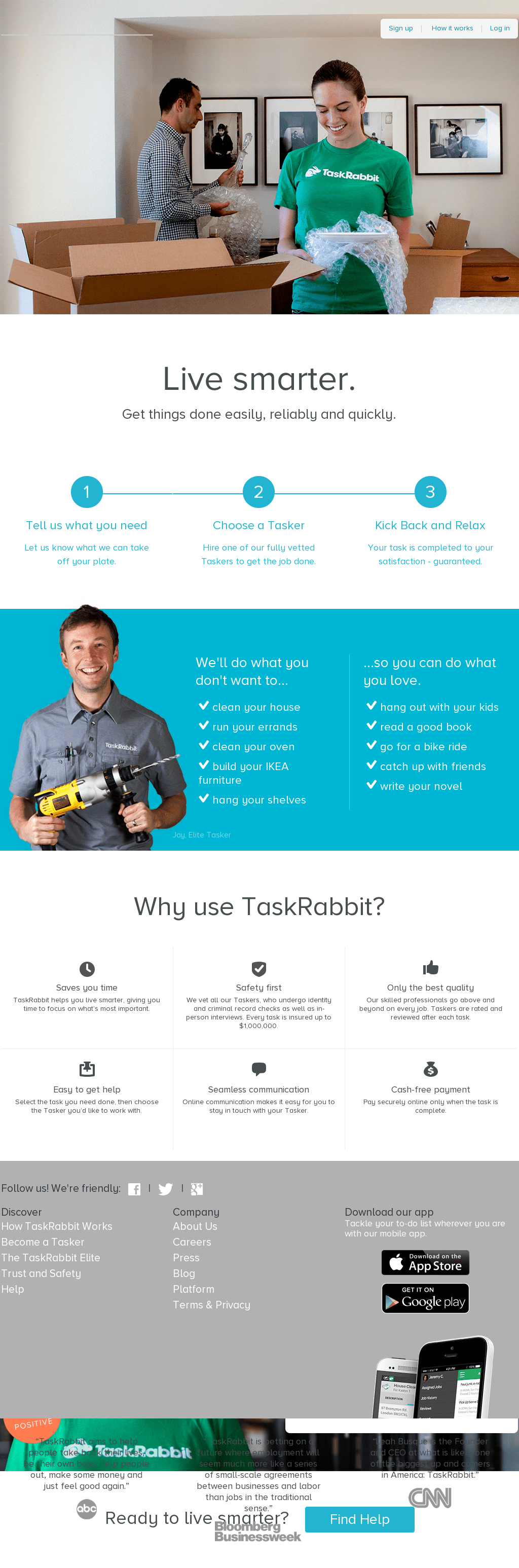 TaskRabbit Company Profile Revenue, Number of Employees