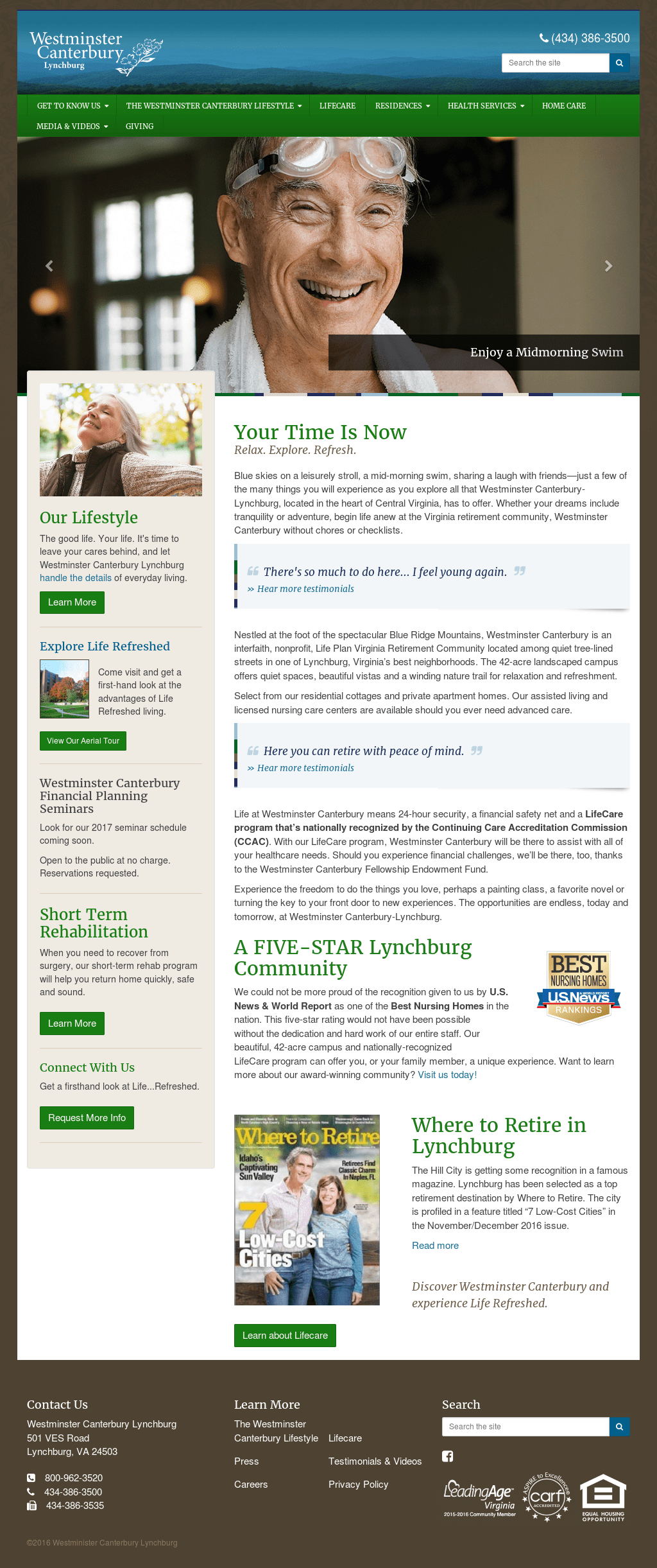 Westminster Canterbury Lynchburg Va Careers