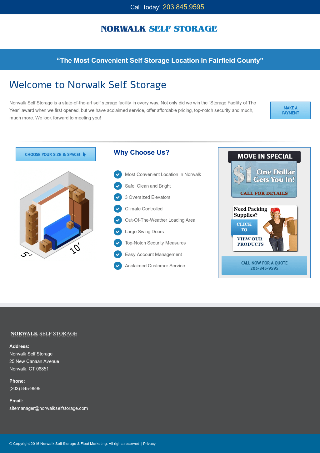 Norwalk Self Storage New Canaan Ave Dandk Organizer