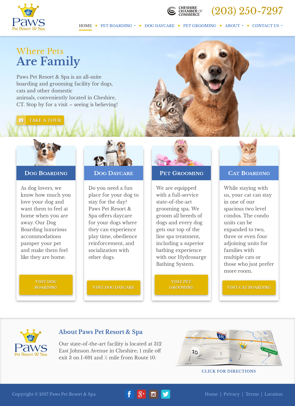 A Place For Pets Resort Spa Pets Retro