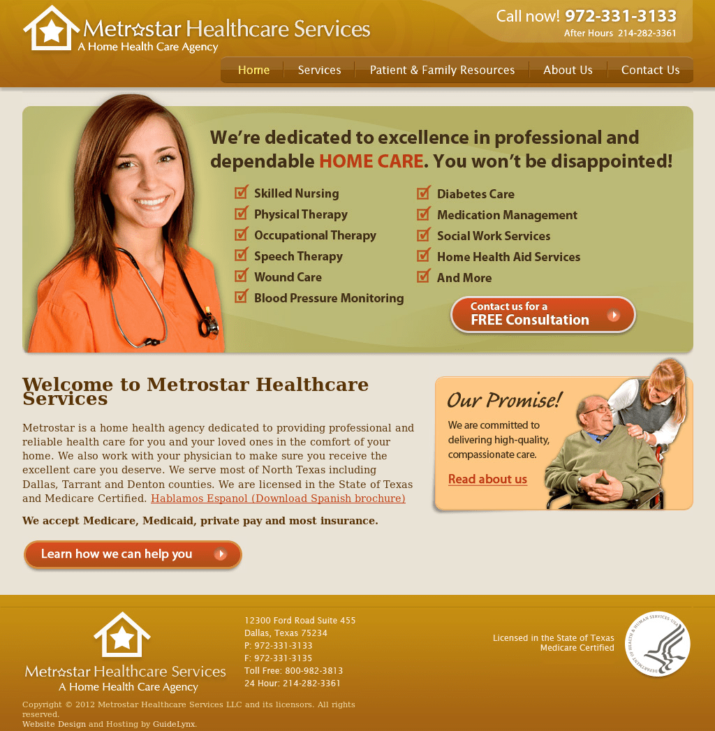 24 Hour Home Health Care Dallas Tx