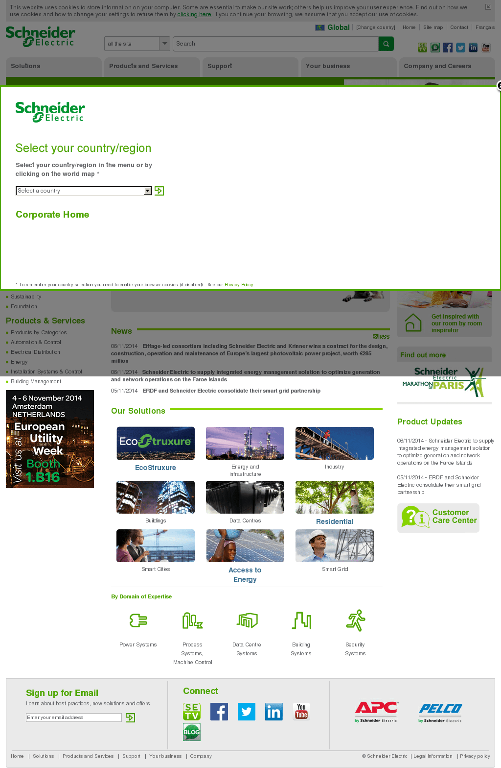 Schneider Electric Competitors Revenue And Employees Owler