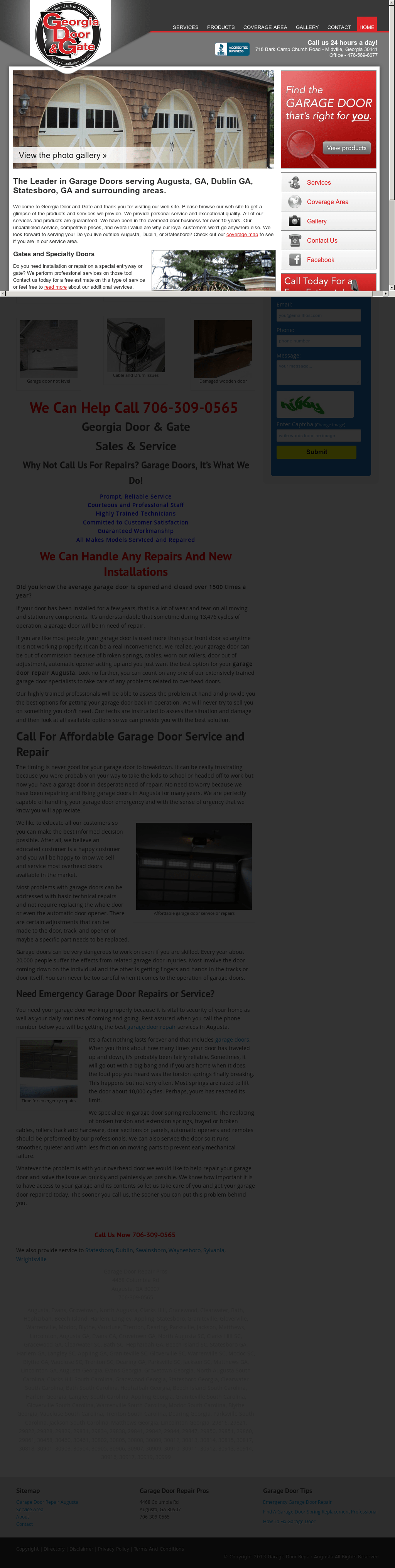 Garage Door Repair Augusta Ga Dandk Organizer