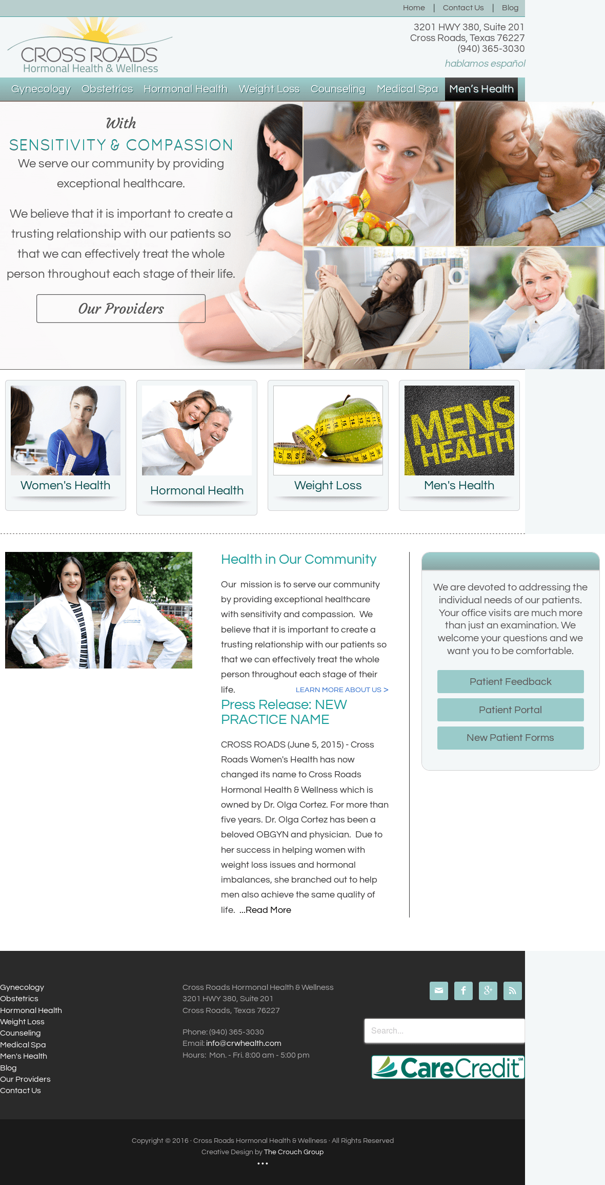 Cross Roads Hormonal Health Wellness Cross Roads Tx
