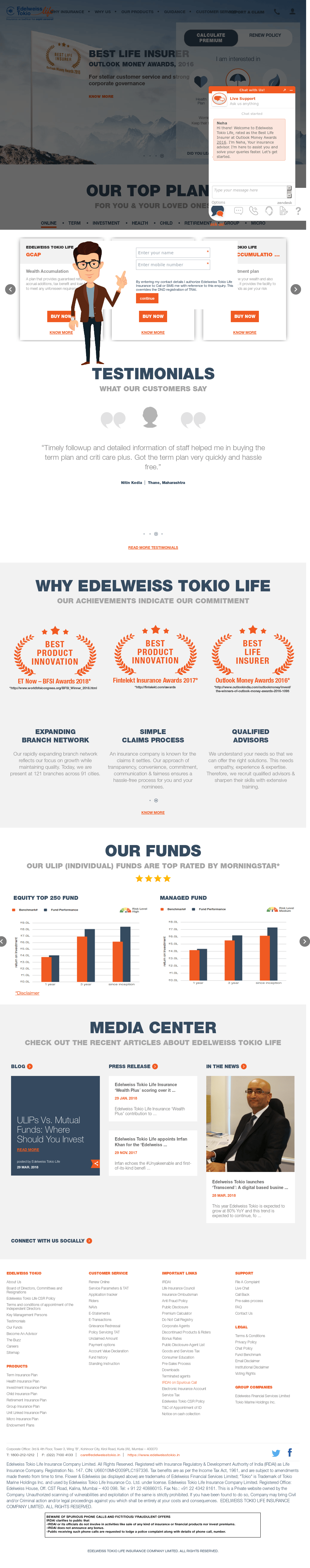 Edelweiss Insurance Careers / Edelweiss General Insurance Company