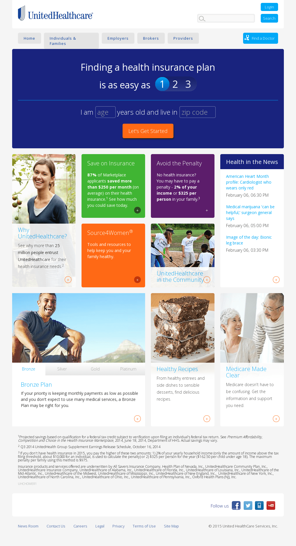 UnitedHealthcare Company Profile Revenue, Number of Employees