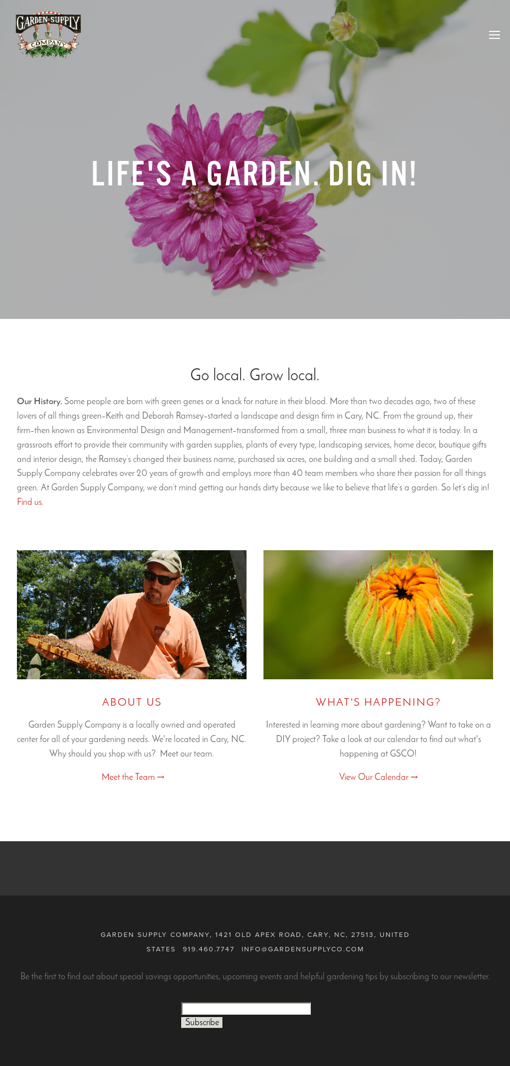 Garden Supply Company Cary gardenpicdesign