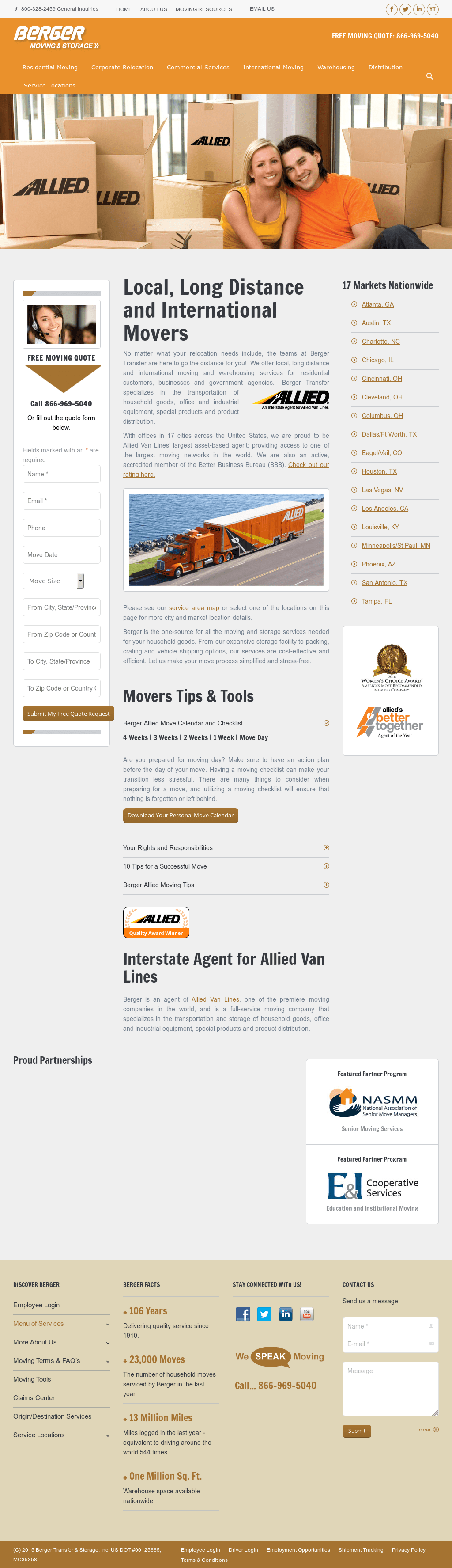 Berger Transfer And Storage Dandk Organizer