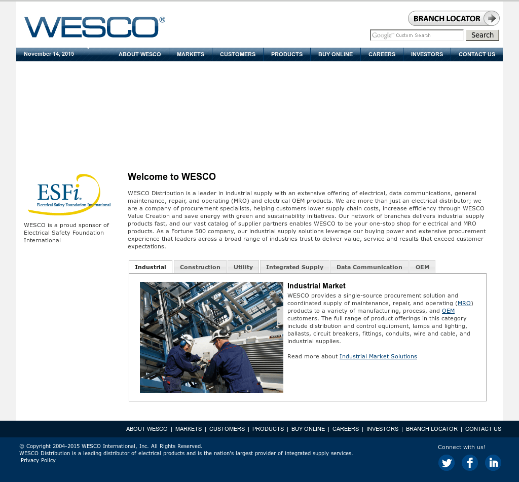 WESCO Distribution Company Profile Revenue, Employees, Funding, News, and Acquisitions