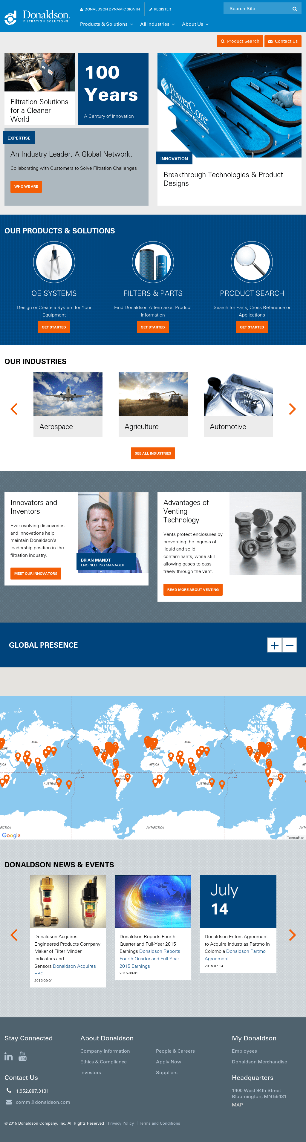 Donaldson Company Profile Revenue, Employees, Funding, News, and Acquisitions