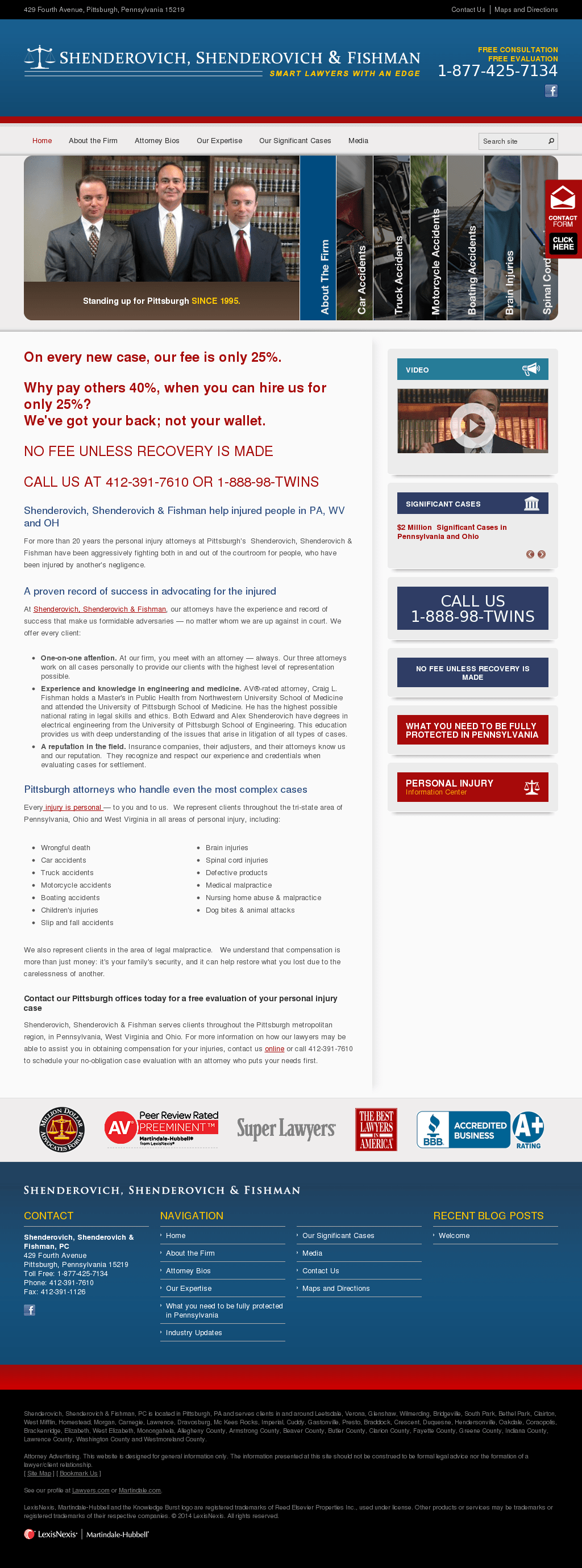 Fishman Lawyer Pittsburgh