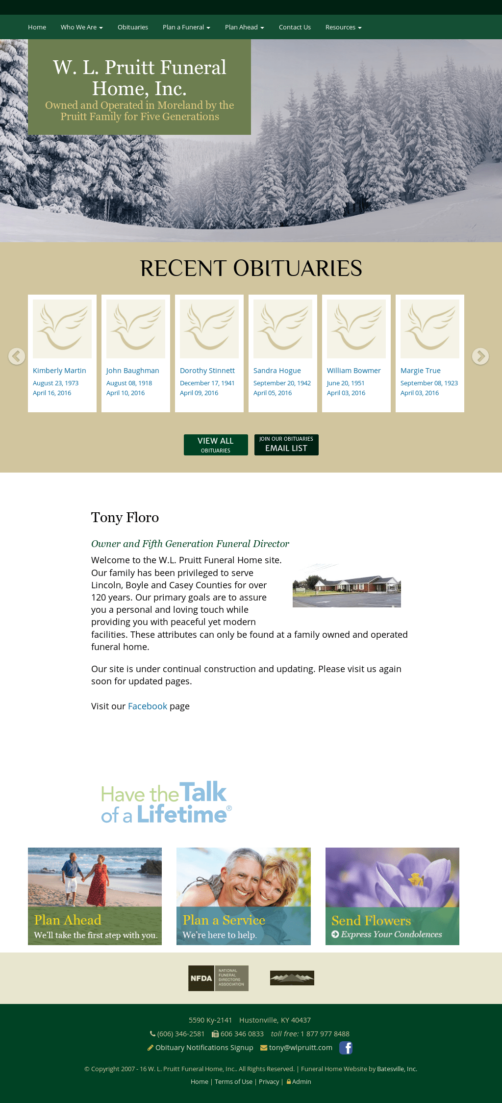 Pruitt Funeral Home Royston lyndatrentdesignsinc