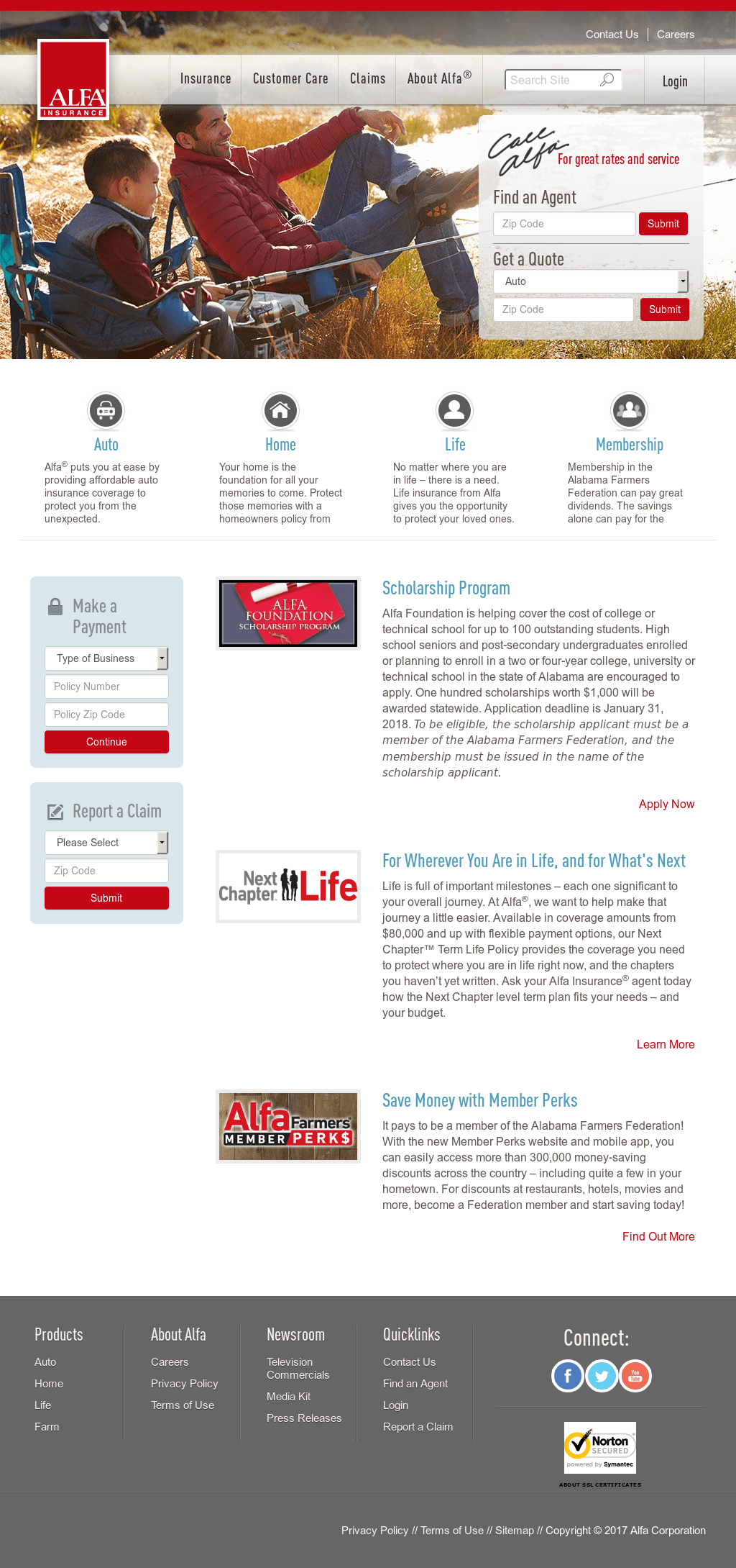 Alfa Insurance Scholarship Application Alfa Insurance Brad Bunch Ken