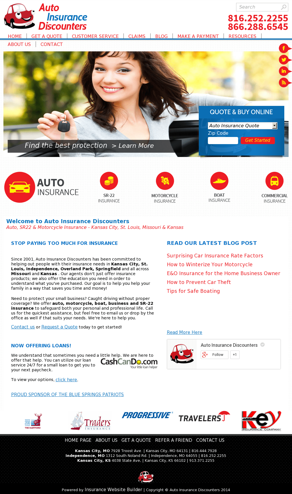 Auto Insurance Discounters Independence Missouri Kansas City Auto