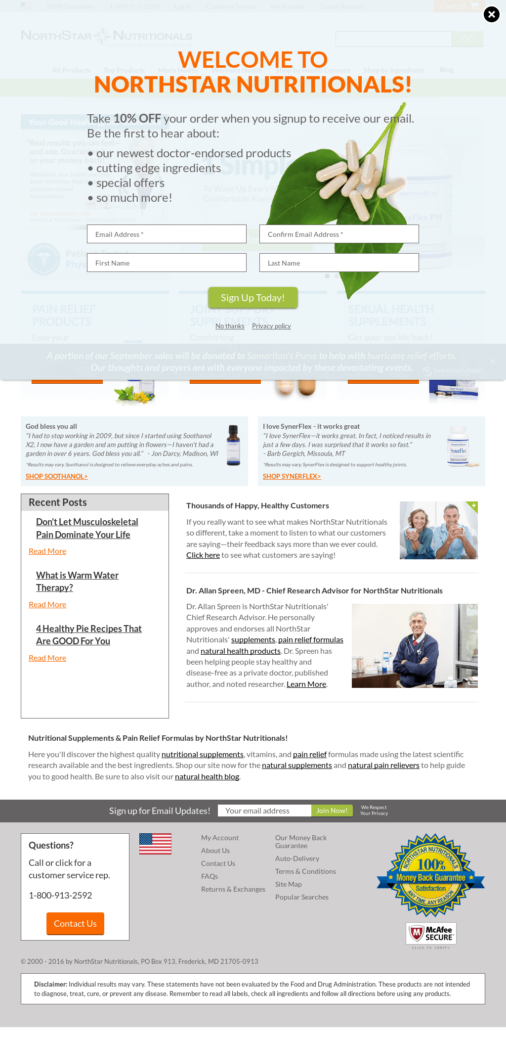 Northstar Nutritionals Benvia Gold Nutrition Ftempo