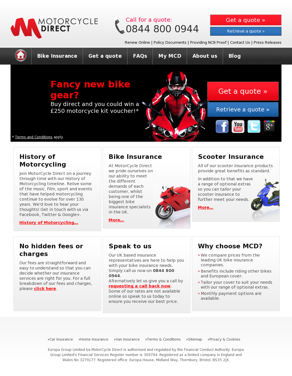 Motorcycle Direct Insurance