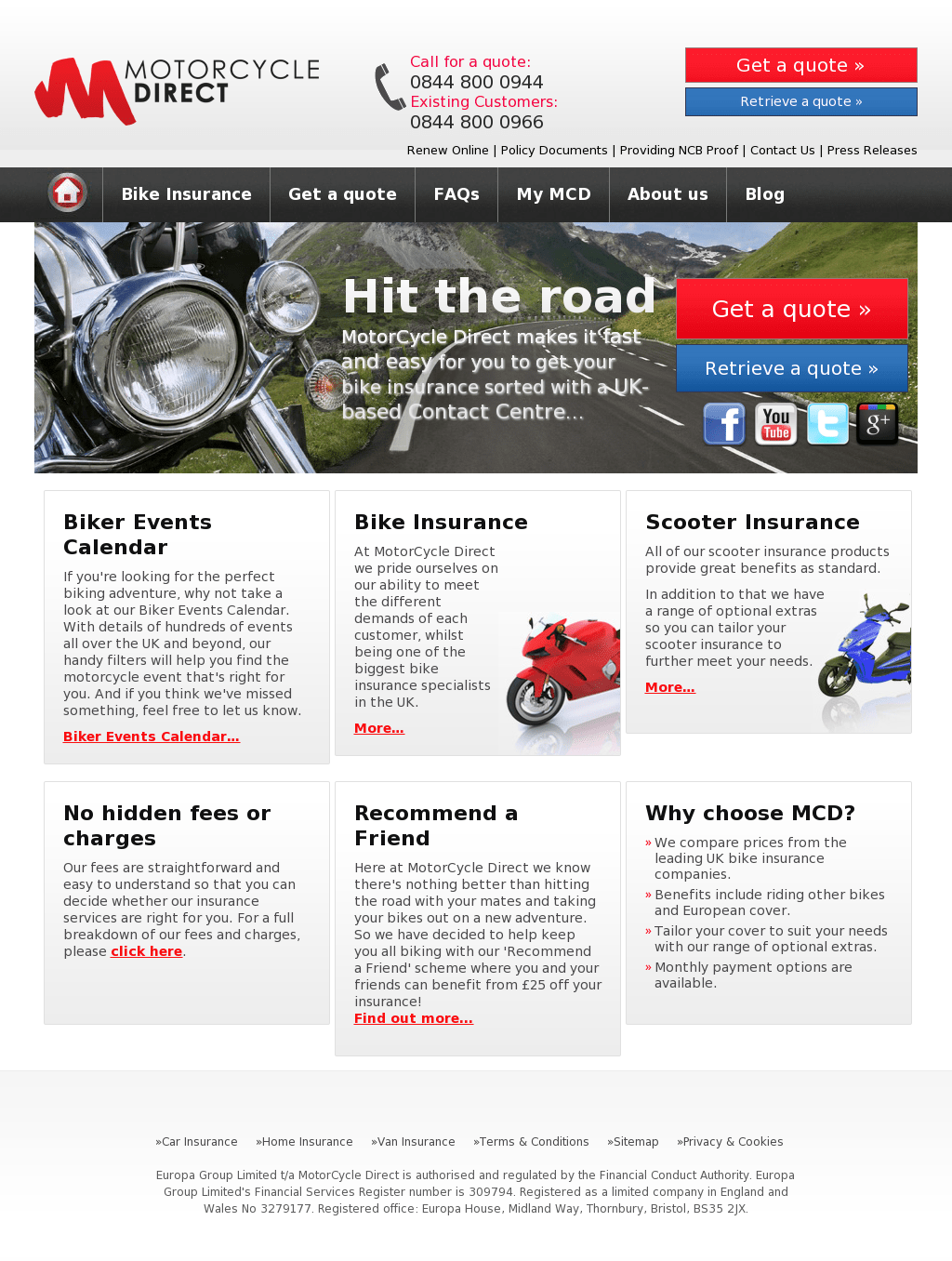 Motorcycle Direct Insurance