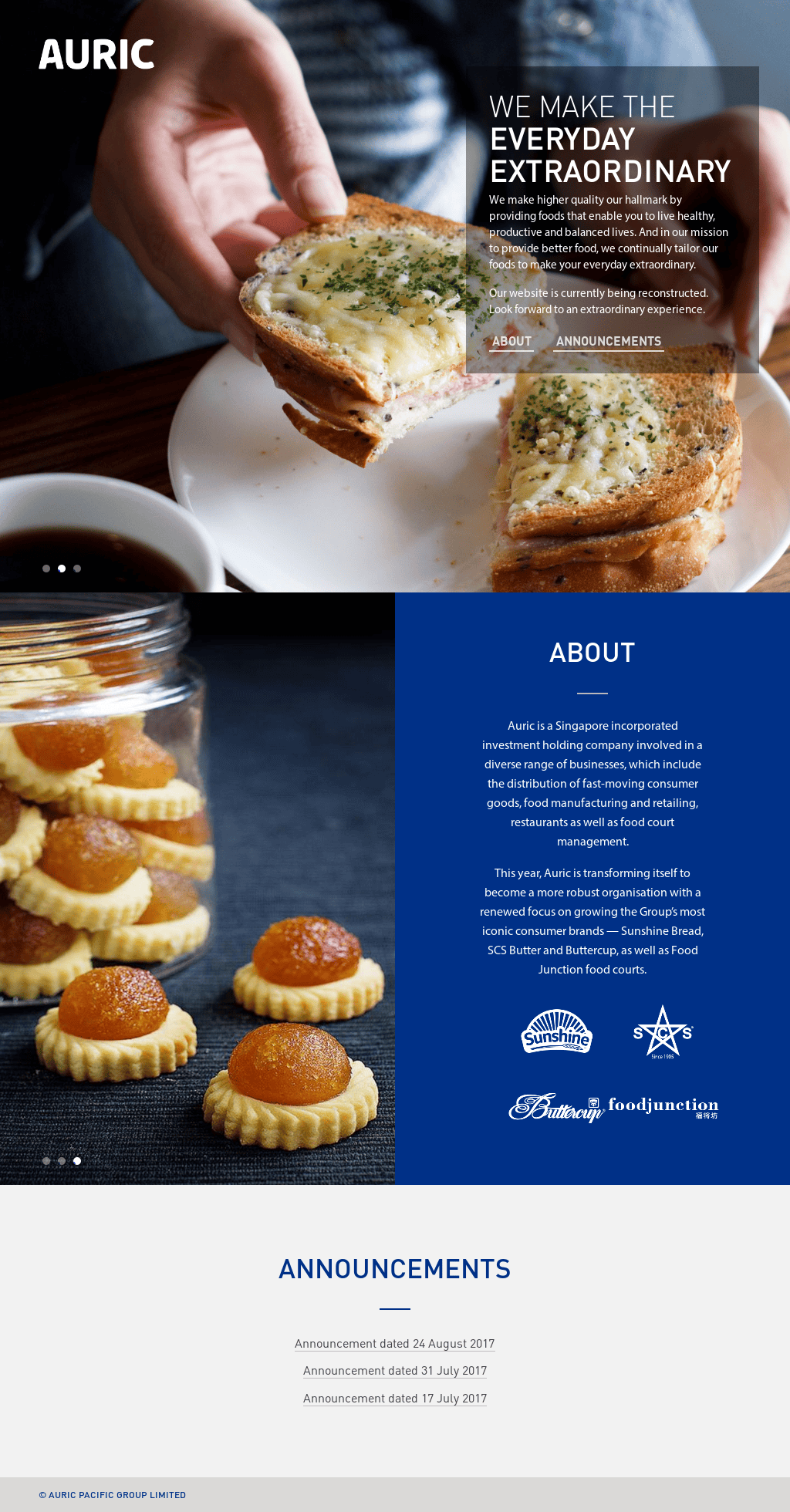 auric pacific food processing sdn bhd