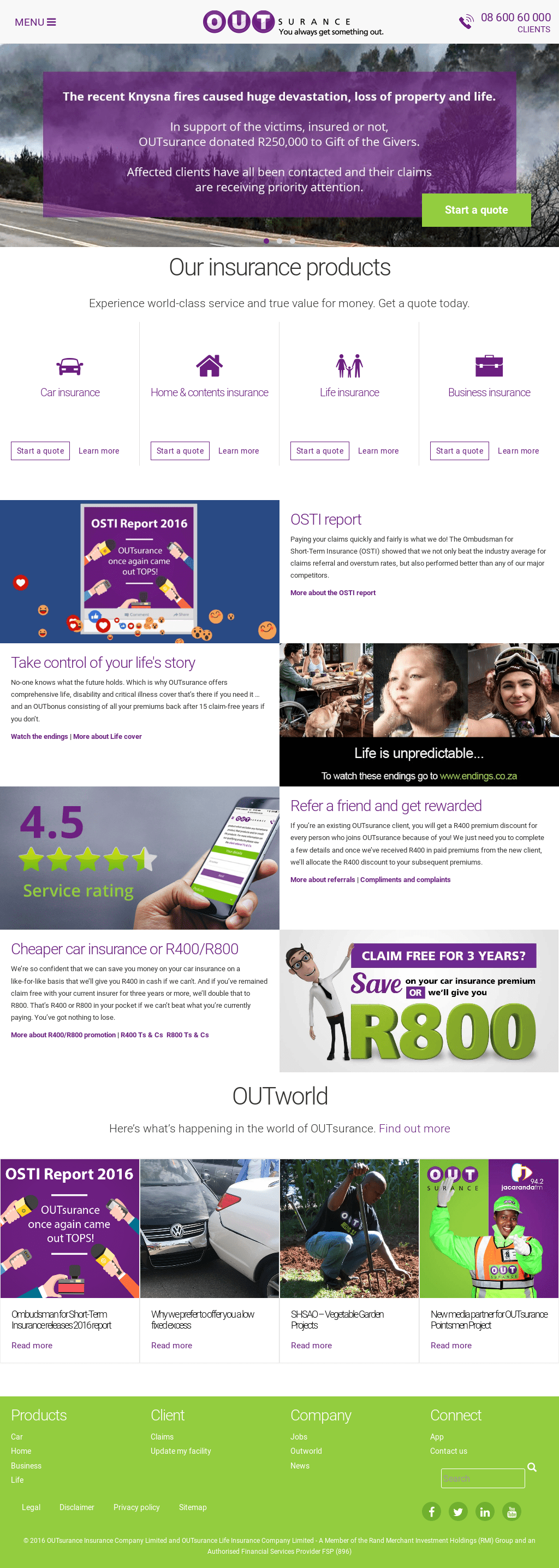 Car Insurance Outsurance Cars and Plane Models