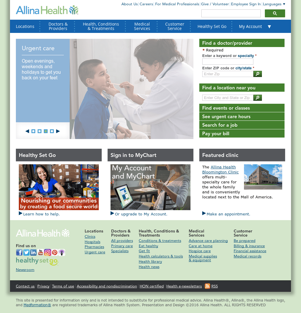 Allina Health Competitors Revenue And Employees Owler