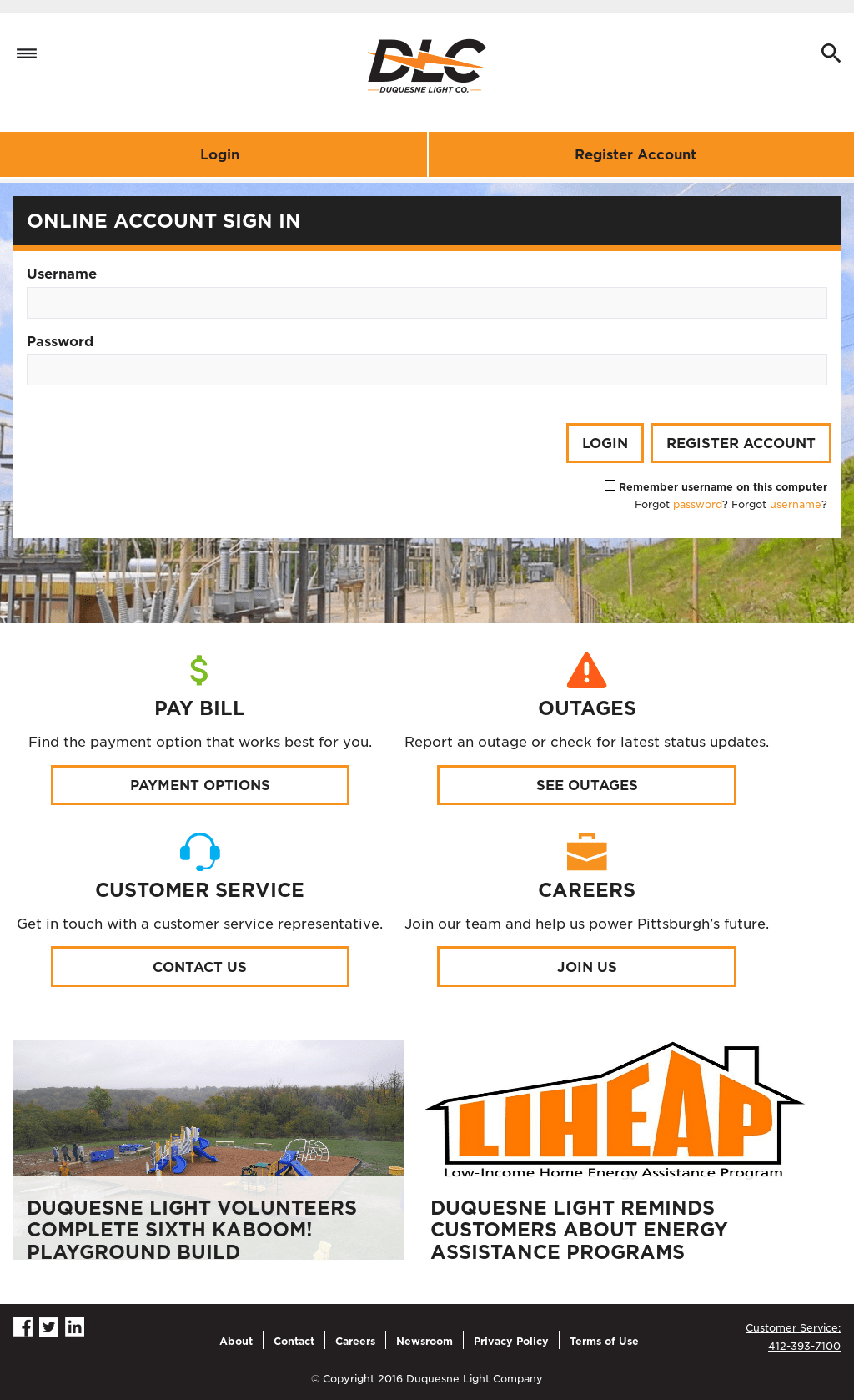 Duquesne Light Pa Customer Service Shelly Lighting